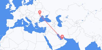Flyrejser fra De Forenede Arabiske Emirater til Moldova
