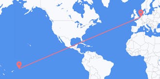 Flyreiser fra Samoa til Nederland