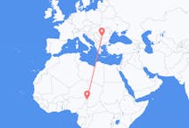 Flyreiser fra N Djamena, til Craiova