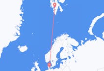 Flyrejser fra Svalbard til Sonderburg