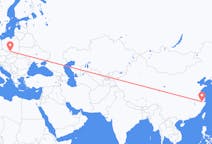 Flyg från Hangzhou till Katowice