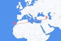 Flyreiser fra Urmia, til Lanzarote