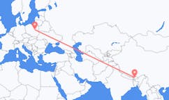 Flights from Paro to Warsaw