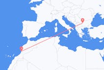 Flyreiser fra Agadir, til Sofia