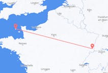 Flyreiser fra Guernsey, til Mulhouse