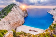 Flyg till Zakynthos Island, Grekland