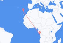 Flyrejser fra Cabinda til Funchal
