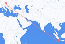 Flyg från Shire of Christmas Island till Graz