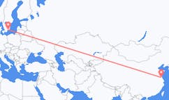 Lennot Yanchengistä, Kiina Ronnebyyn, Ruotsi