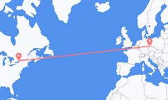 Flyrejser fra Kingston, Canada til Dresden, Tyskland