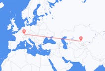Flyreiser fra Turkistan, til Strasbourg