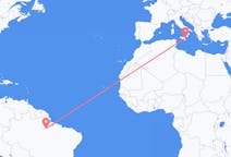 Flyreiser fra Altamira, Brasil til Catania, Italia