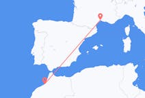 Flyreiser fra Rabat, til Montpellier
