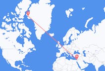 Flyreiser fra Tel Aviv, Israel til Qaanaaq, Grønland