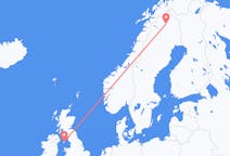 Flights from Kiruna to Douglas