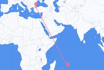 Flyg från Rodrigues, Mauritius till Istanbul, Turkiet