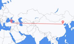 Lennot Tianjinista, Kiina Tokatille, Turkki