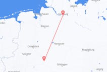 Flyrejser fra Paderborn til Hamborg