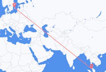 Flyrejser fra Langkawi, Malaysia til Visby, Sverige