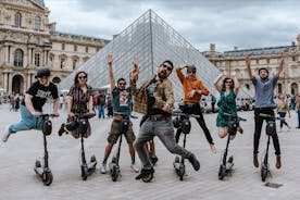 Guidet el-scootertur i Paris