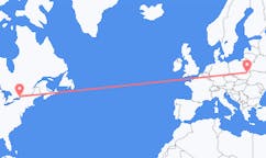 Flyreiser fra Kingston, Canada til Lublin, Polen