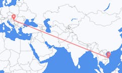 Flyrejser fra Chu Lai, Vietnam til Osijek, Kroatien