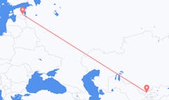 Flug frá Tashkent til Tartu