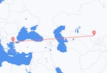 Flyreiser fra Turkistan, til Alexandroupolis