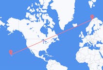 Flyg från Honolulu, USA till Tromsö, Norge