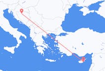 Vluchten van Larnaca naar Banja Luka