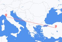 Lennot Ankarasta Pisaan