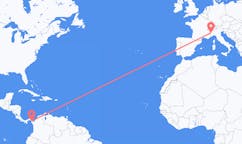 Flug frá La Palma, Panama til Tórínó, Ítalíu