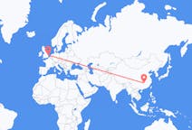 Flyrejser fra Changsha, Kina til Norwich, England