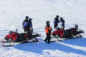 3 timers snescootersafari rundt om Levi med kaffepause