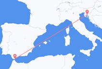 ジブラルタルからリエカ行きのフライト