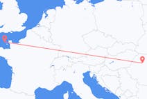 Flug frá Cluj-Napoca til Guernsey