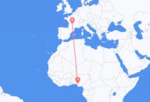 Flyreiser fra Benin by, Nigeria til Brive-la-gaillarde, Frankrike
