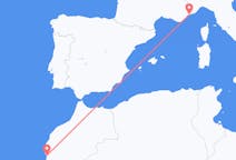 Flyreiser fra Agadir, til Nice