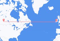 Flyreiser fra Saskatoon, til Cork