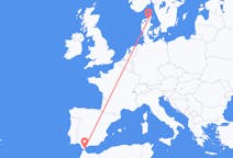 Flyreiser fra Gibraltar, til Aalborg