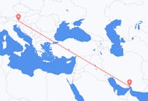 Flyreiser fra Bandar Abbas, Iran til Klagenfurt, Østerrike