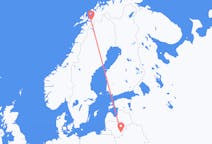 Voos de Narvik para Vilnius
