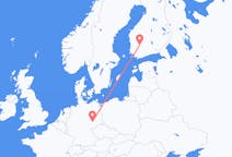 Loty z Tampere, Finlandia do Lipska, Niemcy