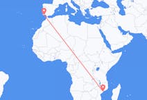 Flyg från Quelimane, Moçambique till Faro District, Portugal