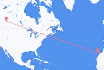 Flyrejser fra Edmonton til Las Palmas