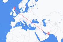 Flights from Muscat to Aberdeen