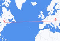 Flights from Montreal to Debrecen