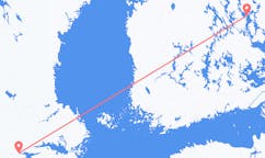 Vols depuis la ville de Kuopio vers la ville de Örebro