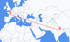 Lennot Varanasista, Intia Limogesiin, Ranska