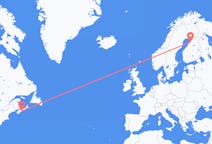 Flyrejser fra Halifax til Oulu